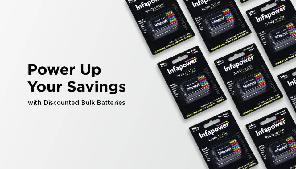 Power Up Your Savings with Discounted Bulk Batteries