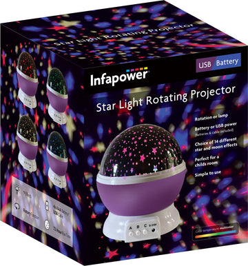 STAR LIGHT ROTATING PROJECTOR