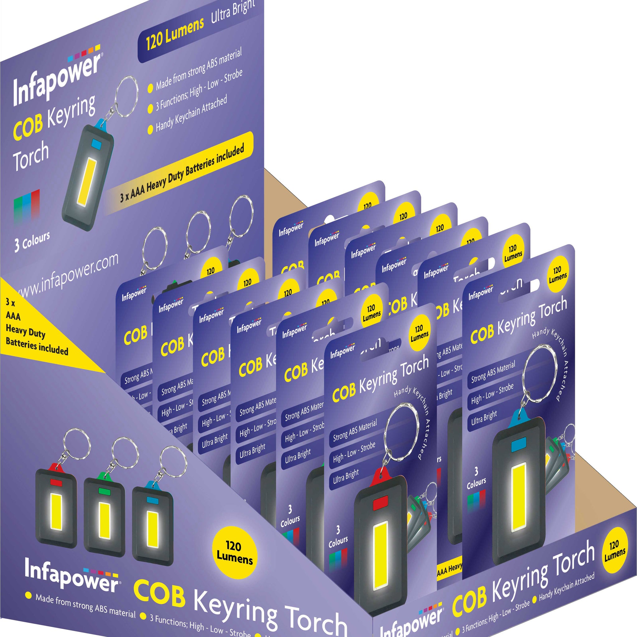 COB KEYRING TORCH (BOX of 12)