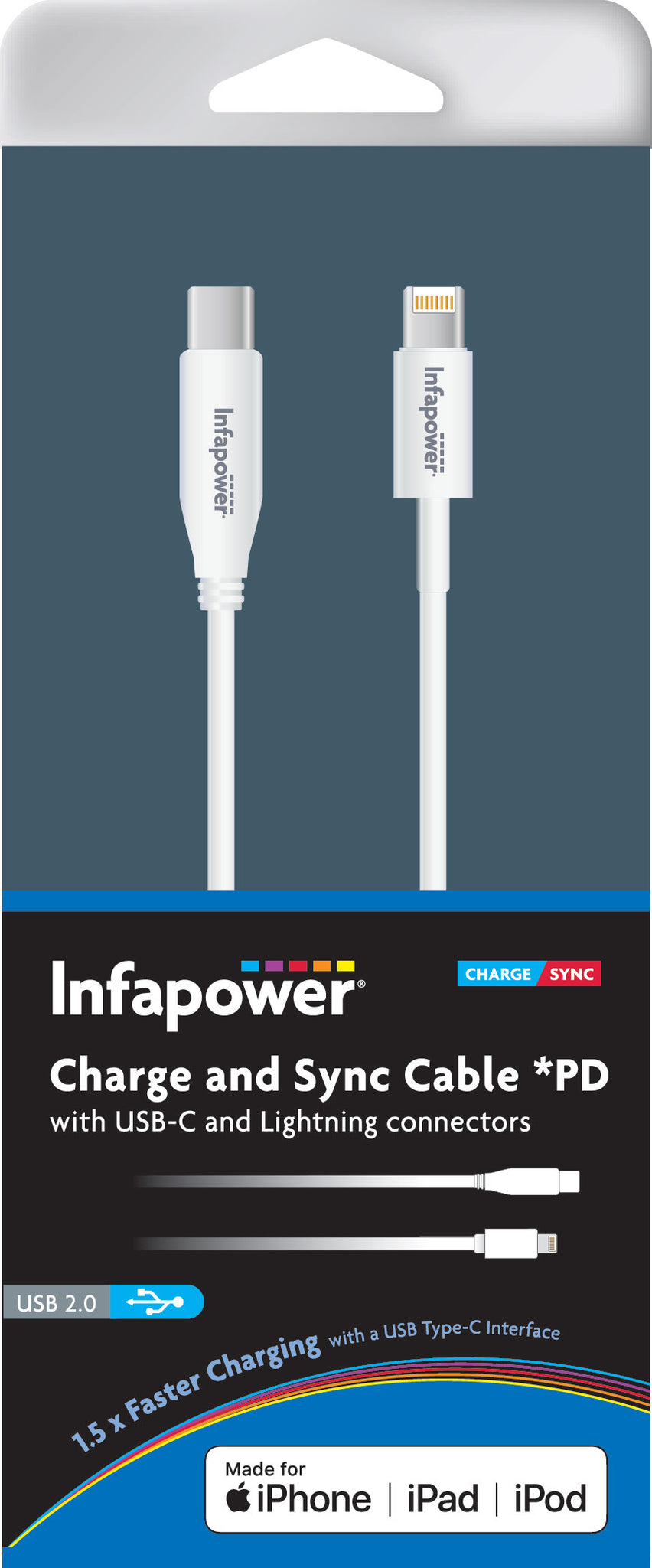 USB-C to LIGHTNING (PD) HIGH SPEED CABLE