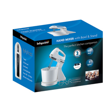 HAND MIXER WITH BOWL AND STAND